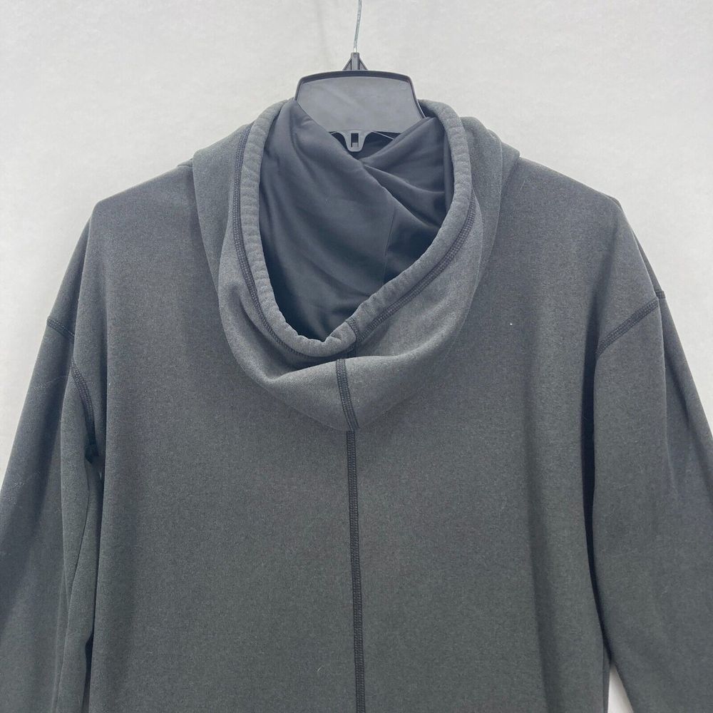 The North Face‎ Pullover Hoodie Women's Small Gray Fleece Mock Neck Long Sleeve - Picture 11 of 16